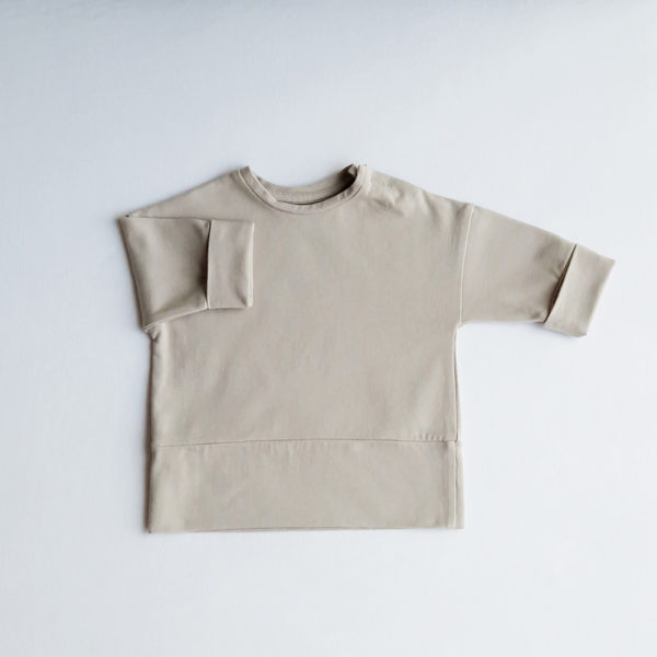 T-shirt évolutif beige Pop'Kidz