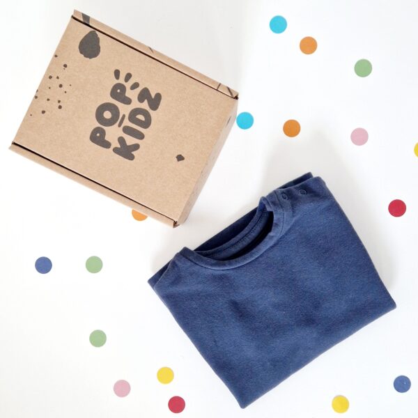 Coffret naissance t-shirt évolutif de 1 à 6 mois et de 9 à 18 mois